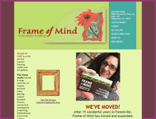 Tablet Screenshot of frame-of-mind.biz